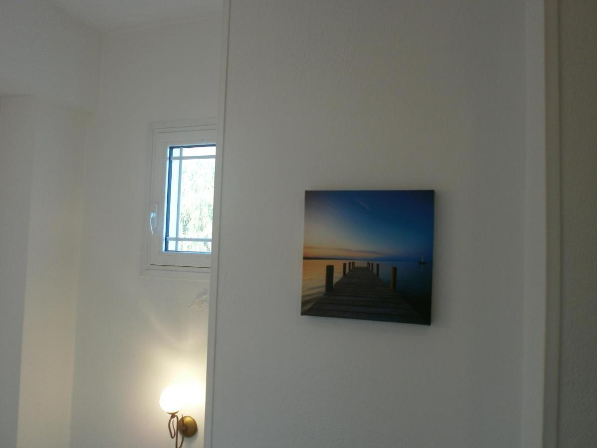 Beach Front House With View Marathos  Exteriér fotografie